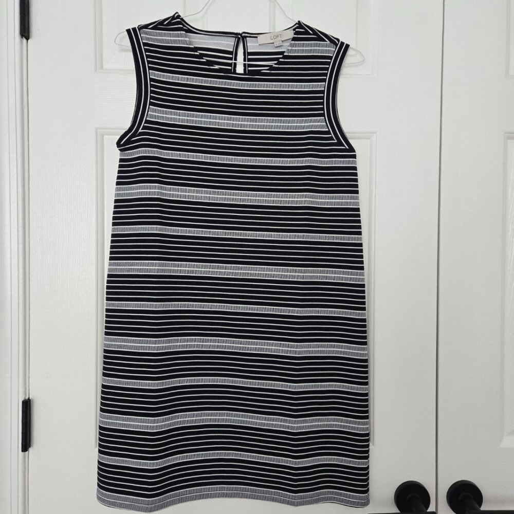 3 for $15 - LOFT Striped Sleeveless Dress - NWOT Size XS